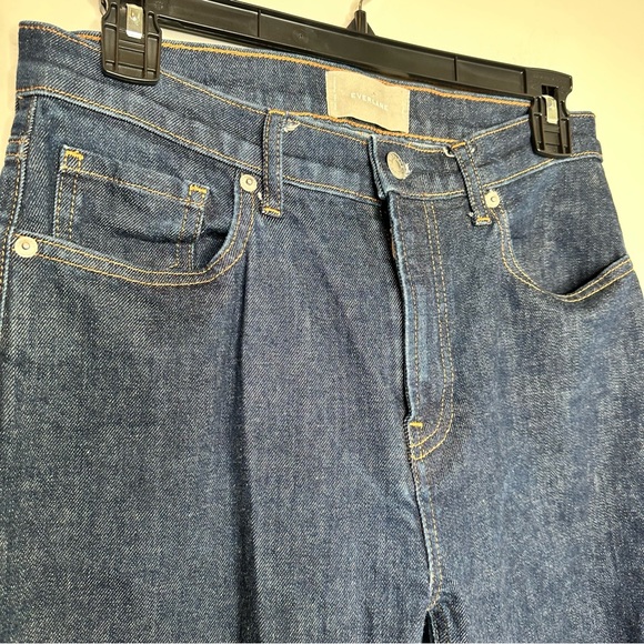 Everlane Dark Wash Straight Leg Jeans - Picture 2 of 7